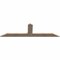 Ekena Millwork Portland Smooth Timber Gable Bracket, Douglas Fir, 72"W x 21"H x 1 1/2"D x 5 1/2"F, 7/12 Pitch GBW072X21X0206POR00SDF - alternate 4